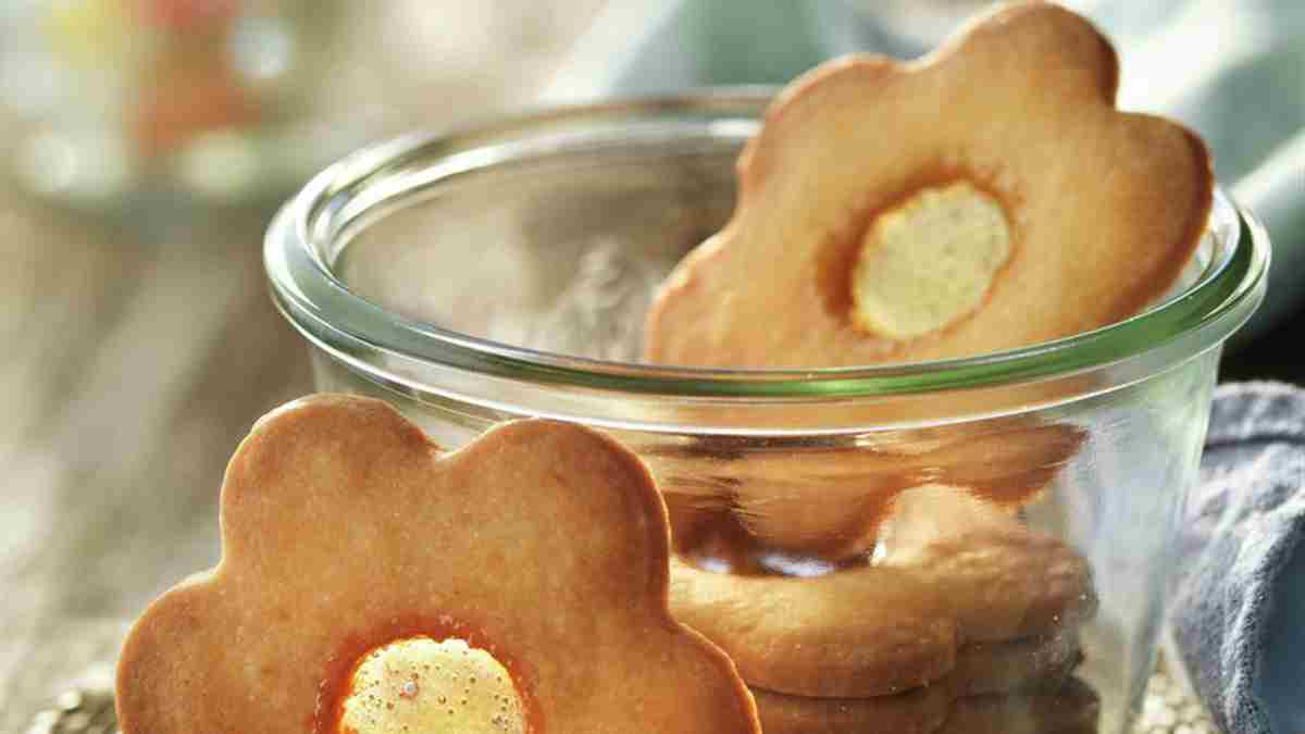 Biscuits en forme de fleur