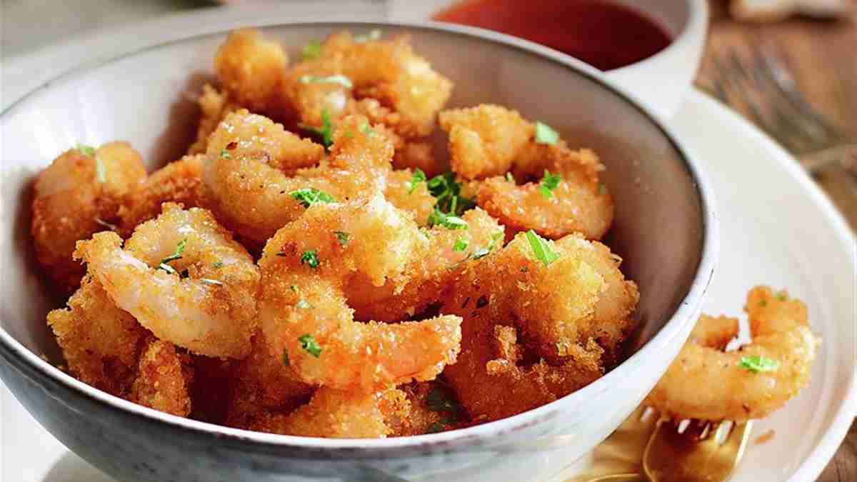 Crevettes panées croustillantes