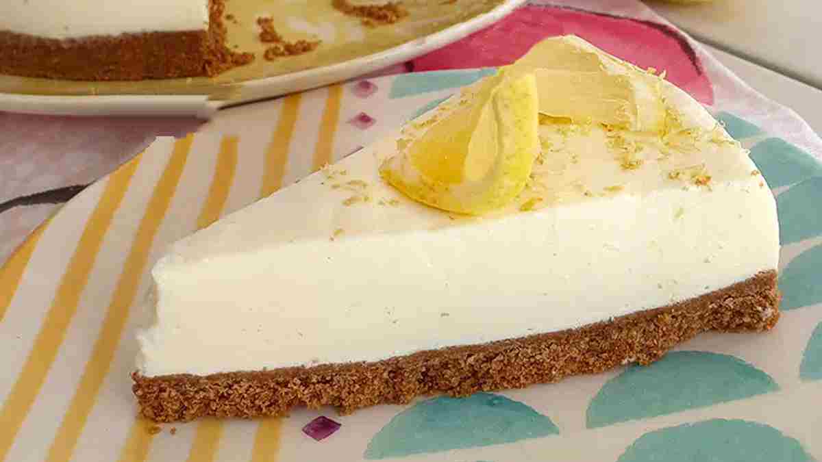 Gâteau mousse au citron sans four