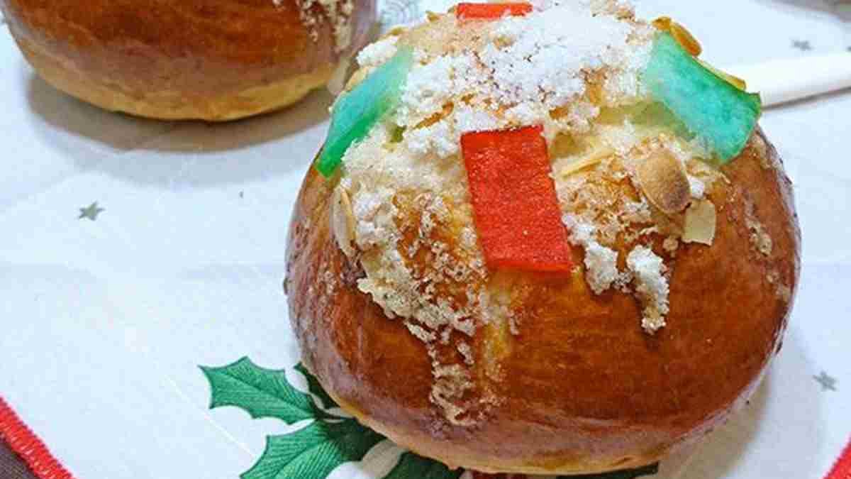 Petits pains Roscón de Reyes