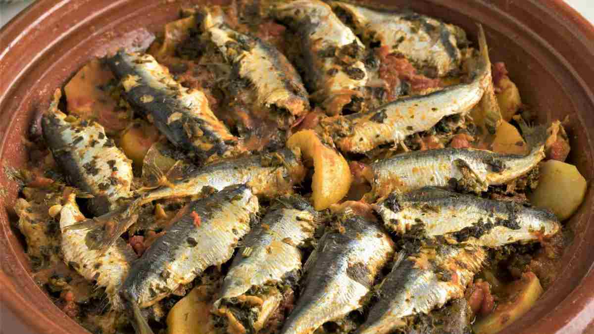 Tagine marocain de sardines