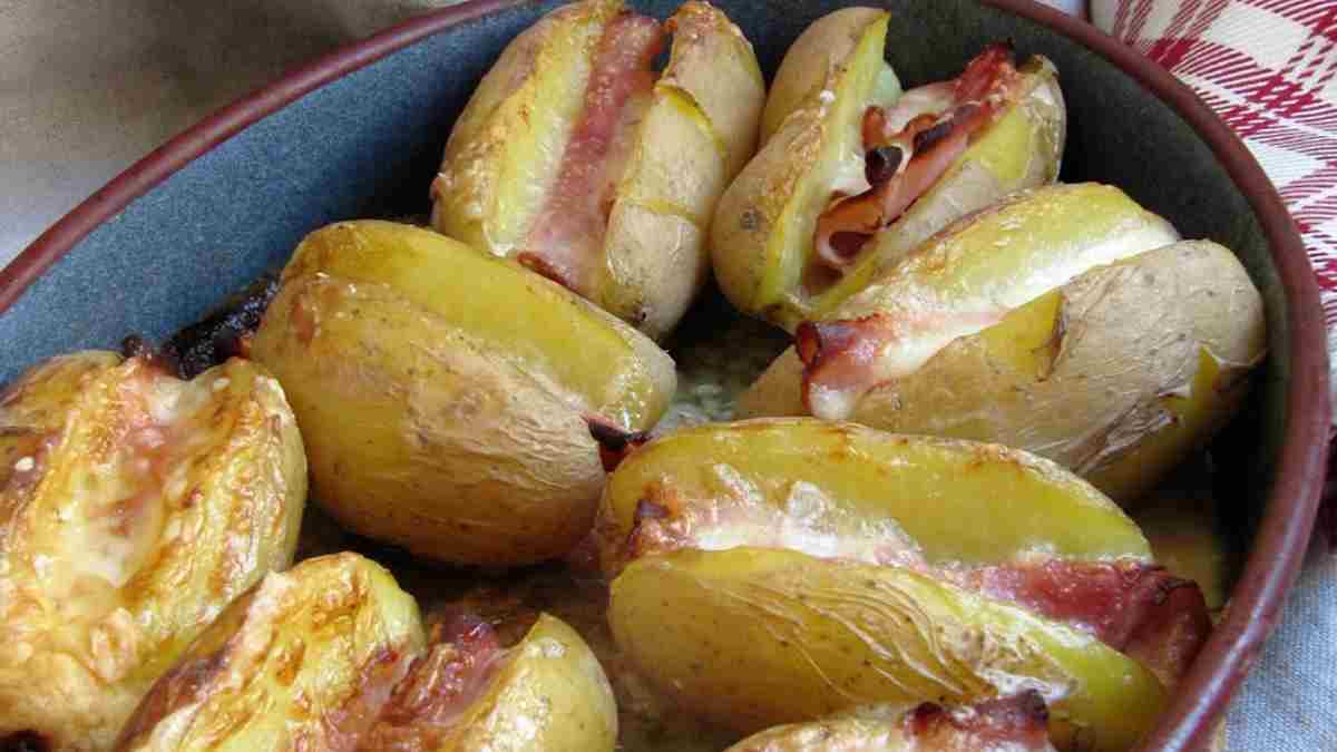 Jacket Potatoes au Jambon & Maroilles