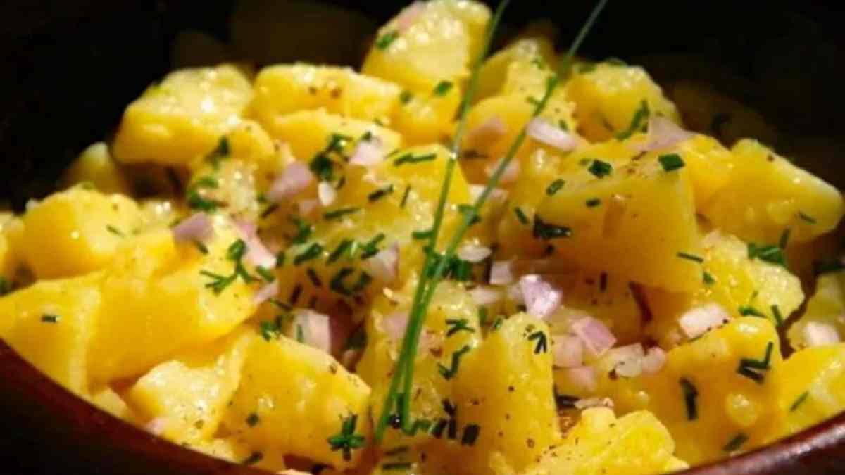 Salade de pommes de terre à la vinaigrette