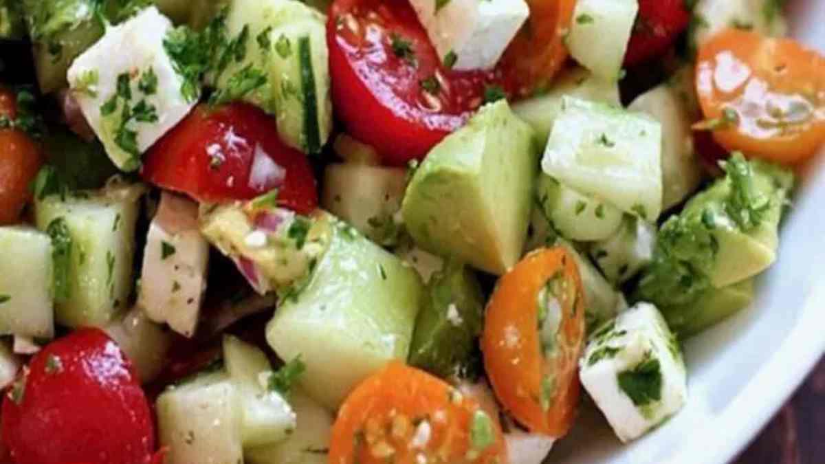 Salade pour aider à dégonfler le ventre