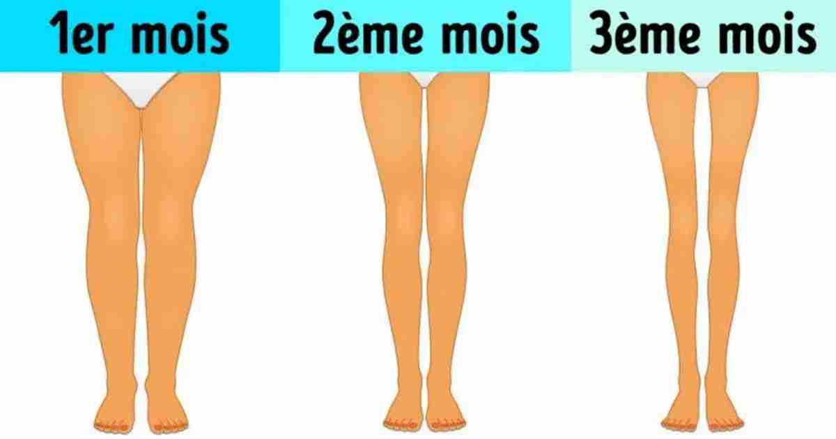 exercices qui permettront rapidement d’affiner tes jambes