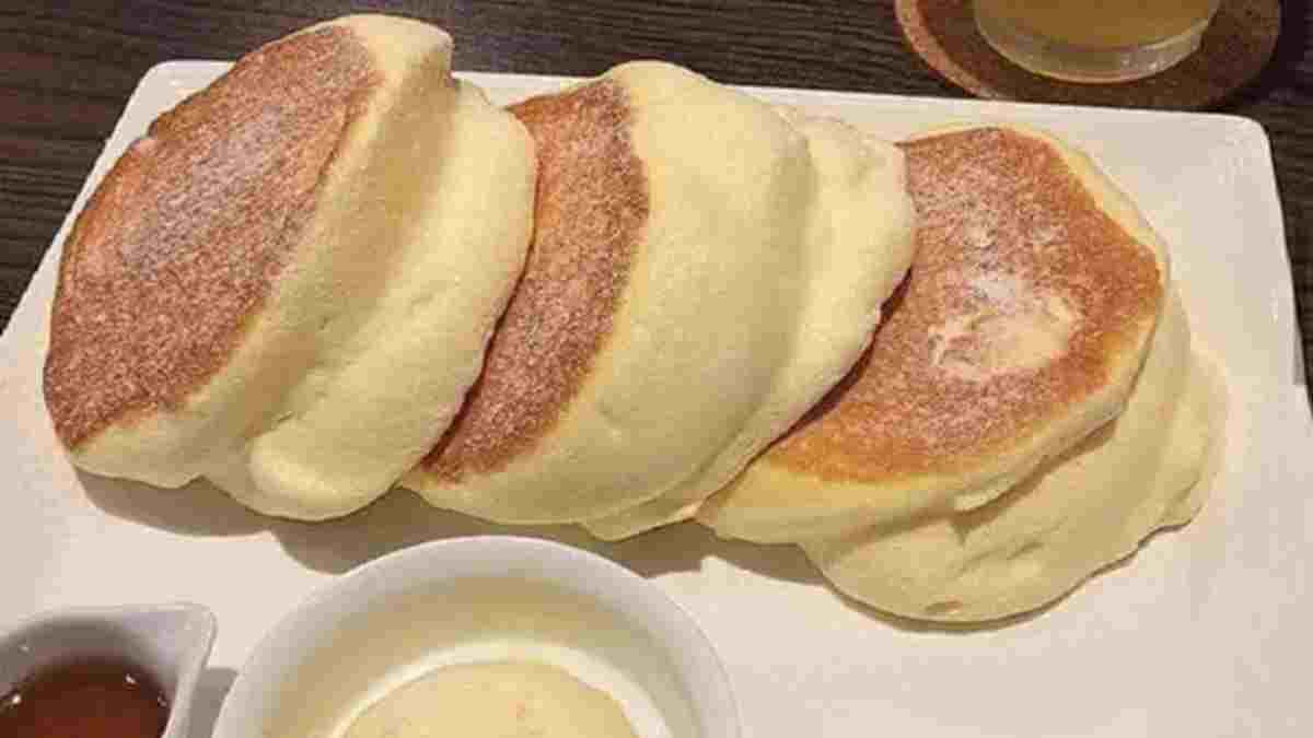 pancakes soufflés parfumés vanille