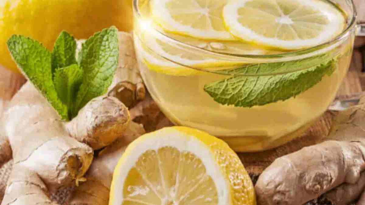 Infusion détox gingembre et citron