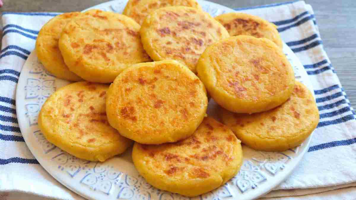 Arepas colombiens au fromage